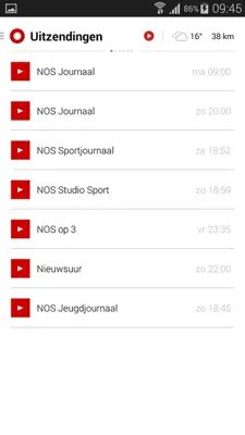 NOS android App screenshot 0