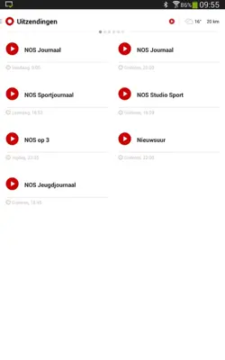 NOS android App screenshot 6